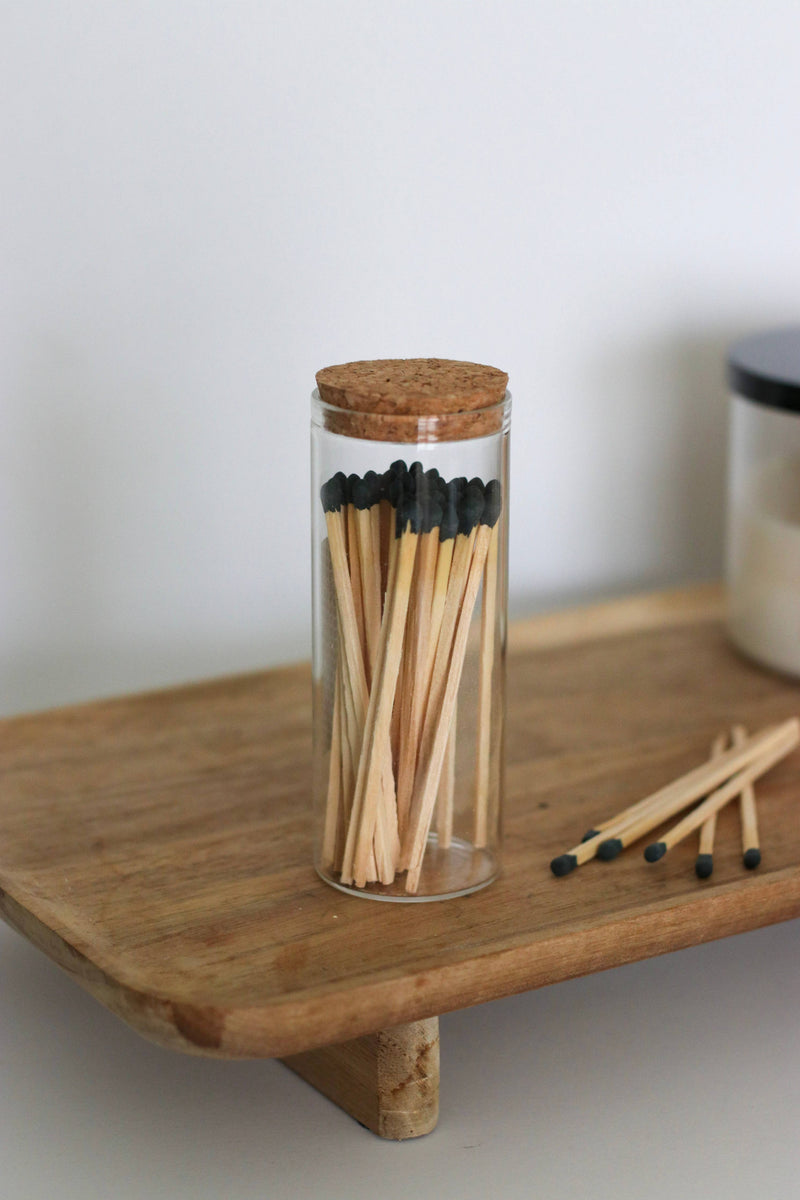 Corked Glass Match Vial - 50 Matches